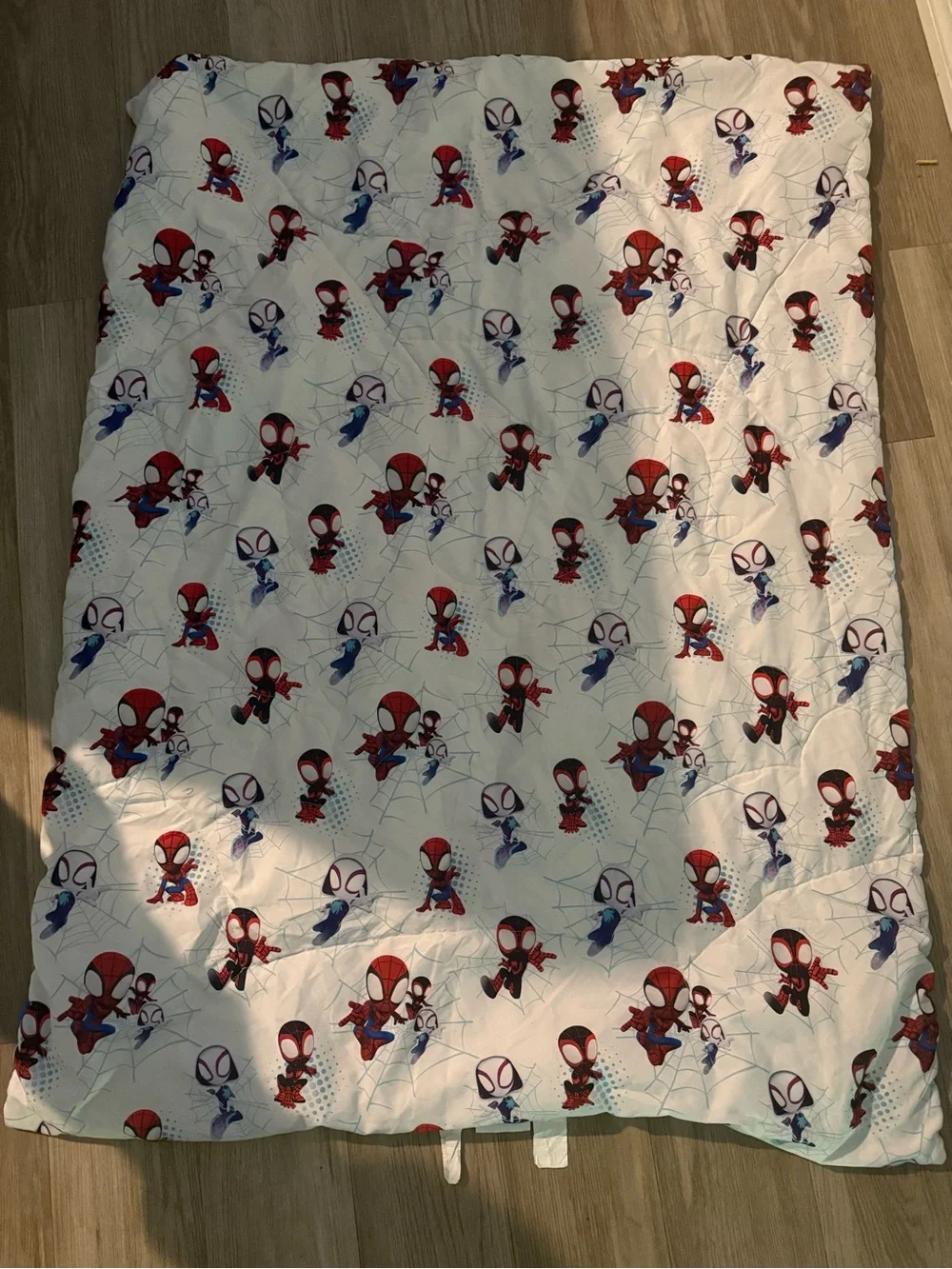 Marvel Toddlers' Spider-Man Blue Bedding Set